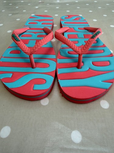 Infradito donna superdry rosso - superdry,