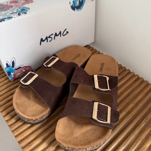 Msgm sandalo donna marrone - msgm,