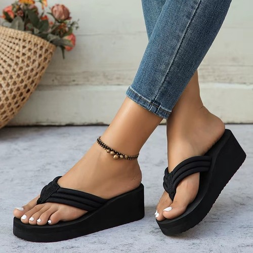 Infradito zeppa leggera - , donna